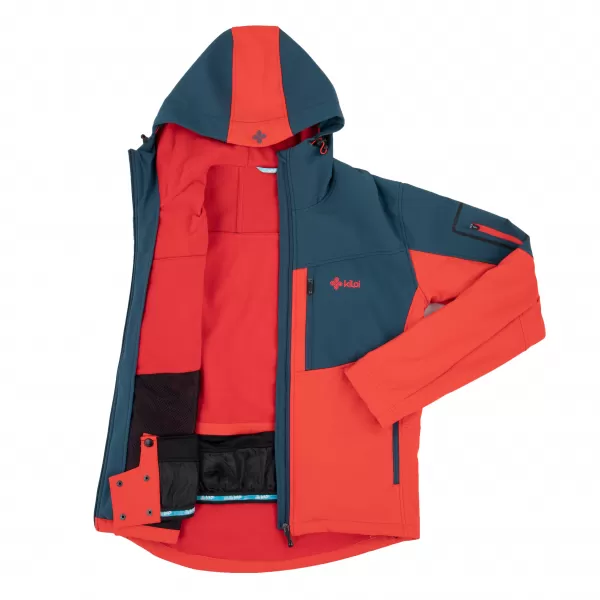  Herren-Softshelljacke KILPI PRESENA-M QM0157KI ROT 