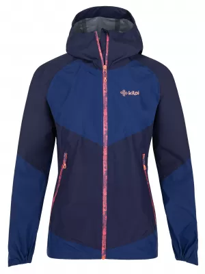 Damen-Hardshelljacke KILPI HURRICANE-W QL0107KI DUNKELBLAU