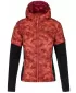 Damenjacke mit abnehmbaren Ärmeln KILPI VERONS-W QL0105KI DUNKELROT