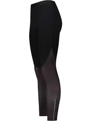 Damen-Thermohose SENSOR DOTS 21200054 SCHWARZ/ROSA