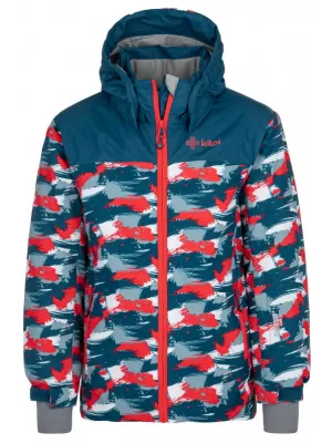 Skijacke für Jungen KILPI ATENI-JB QJ0472KI TÜRKIS