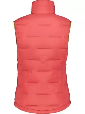 Winterweste für Damen NORDBLANC PLAINNESS NBWJL7536 ROTE KORALLE