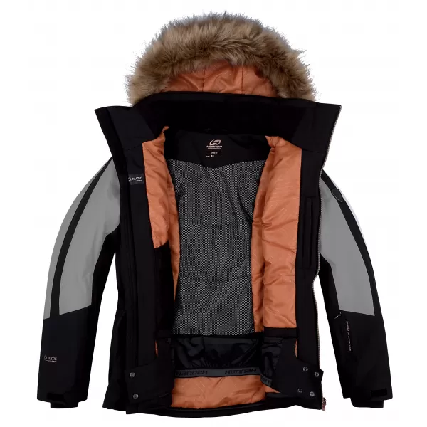  Damen-Skijacke HANNAH CANNA FROSTGRAU/ANTHRAZIT 