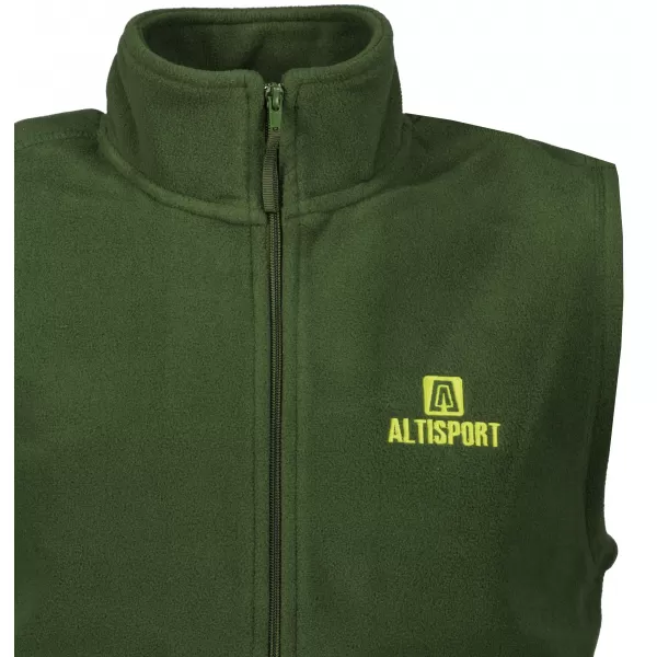  Fleeceweste für Herren ALTISPORT ALM006518 FLASCHENGRÜN 
