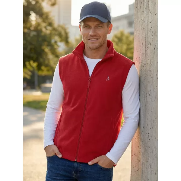  Fleeceweste für Herren ALTISPORT ALM002518 BURGUND 
