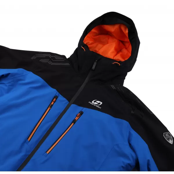  Herren-Skijacke HANNAH BERGERSON PRINZESSINNENBLAU/ANTHRAZIT 