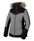 Damen-Skijacke HANNAH CANNA FROSTGRAU/ANTHRAZIT