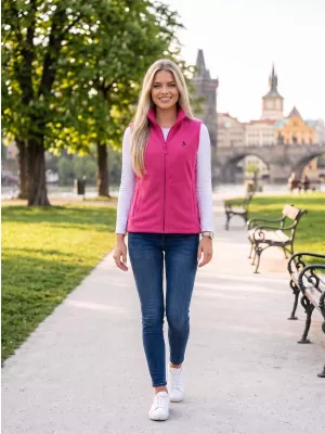 Fleeceweste für Damen ALTISPORT ALW002518 FUCHSIE