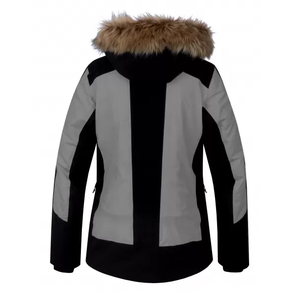 Damen-Skijacke HANNAH CANNA FROSTGRAU/ANTHRAZIT 