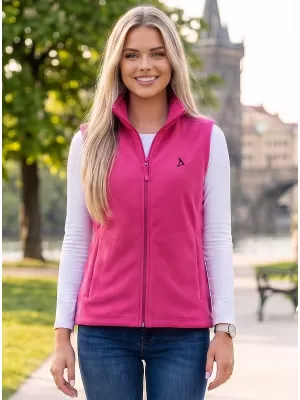 Fleeceweste für Damen ALTISPORT ALW002518 FUCHSIE