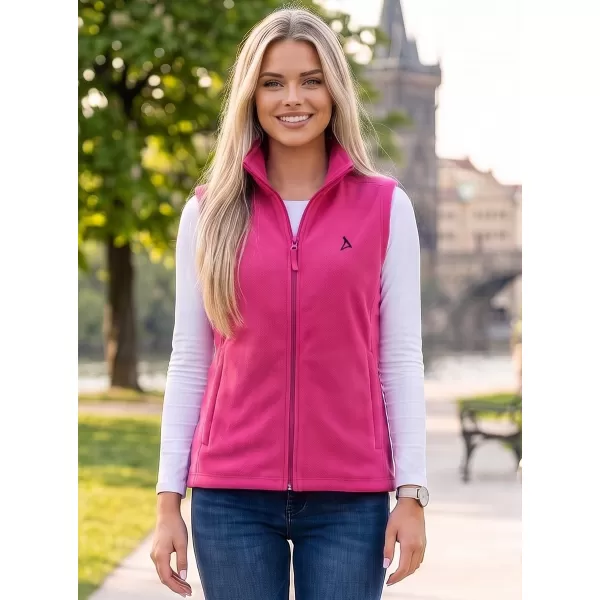  Fleeceweste für Damen ALTISPORT ALW002518 FUCHSIE 