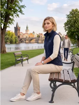 Fleeceweste für Damen ALTISPORT ALW002518 NAVY BLAU