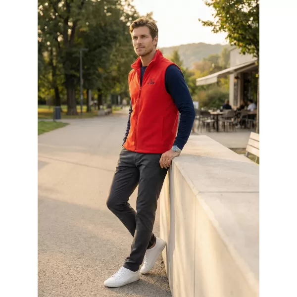  Fleeceweste für Herren ALTISPORT ALM006518 ROT 