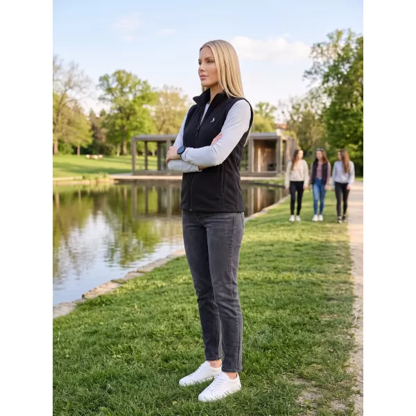  Fleeceweste für Damen ALTISPORT ALW002518 SCHWARZ UND SILBER 