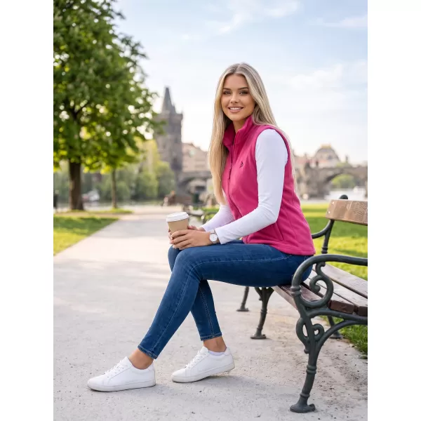  Fleeceweste für Damen ALTISPORT ALW002518 FUCHSIE 