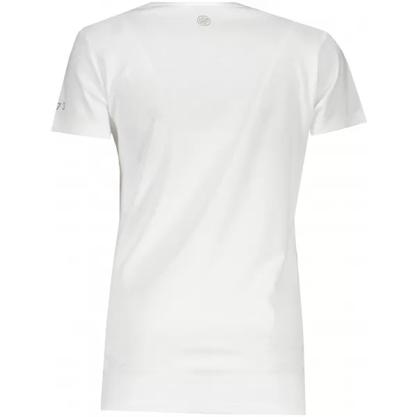  Damen-T-Shirt mit kurzen Ärmeln SAM 73 UNA WT 866 WEIß 