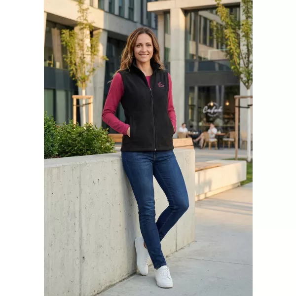  Fleeceweste für Damen ALTISPORT ALW056518 SCHWARZ ROSA 