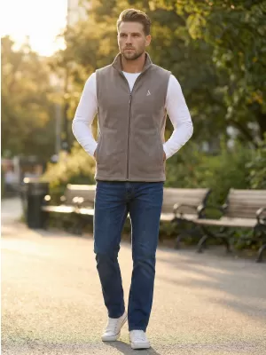 Fleeceweste für Herren ALTISPORT ALM002518 STAHLGRAU