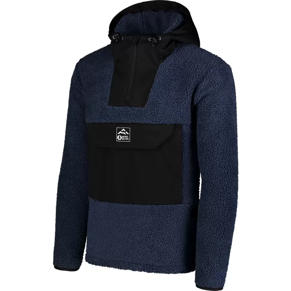 Fleece-Sweatshirt für Herren NORDBLANC COURIER NBWFM7598 BLAU 