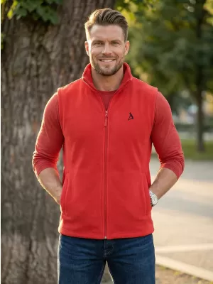 Fleeceweste für Herren ALTISPORT ALM002518 ROT