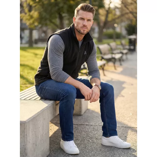  Fleeceweste für Herren ALTISPORT ALM002518 SCHWARZ 