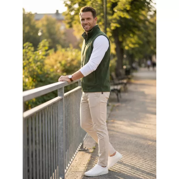  Fleeceweste für Herren ALTISPORT ALM002518 FLASCHENGRÜN 