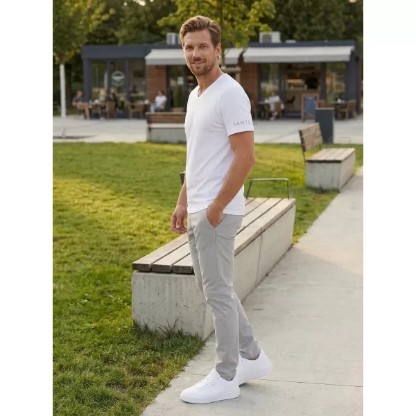  Herren t -Shirt mit kurzen Ärmeln SAM 73 BLANE MT 807 WEIß 
