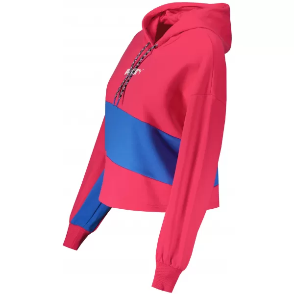  Crop-Top-Sweatshirt für Damen PUMA INTL HOODIE TR 531649-14 ROTE BETE LILA 
