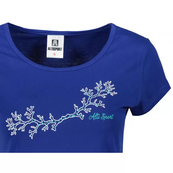  Damen-T-Shirt ALTISPORT ALW128122 KÖNIGSBLAU 