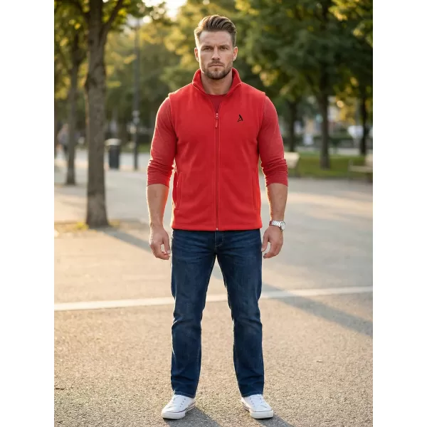  Fleeceweste für Herren ALTISPORT ALM002518 ROT 
