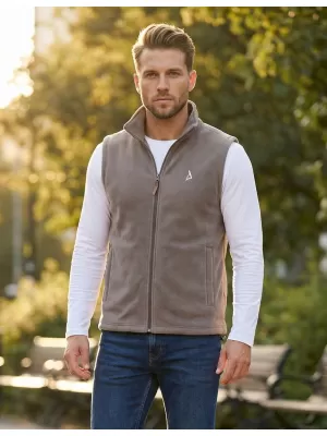 Fleeceweste für Herren ALTISPORT ALM002518 STAHLGRAU