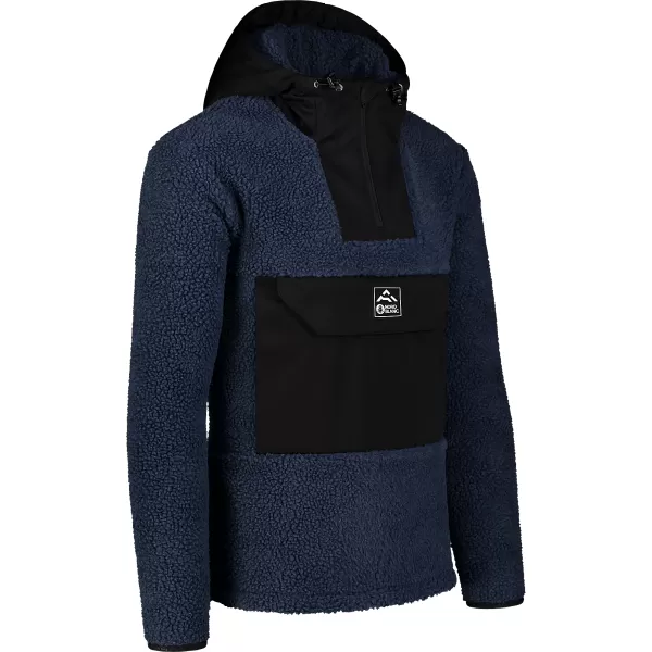  Fleece-Sweatshirt für Herren NORDBLANC COURIER NBWFM7598 BLAU 