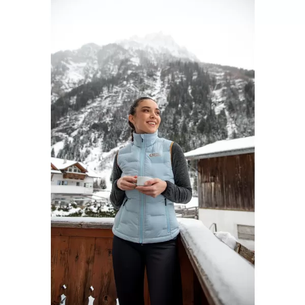  Winterweste für Damen NORDBLANC PLAINNESS NBWJL7536 BLAU 