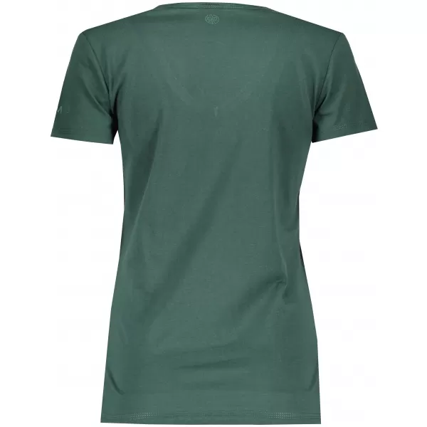  Frauen t -Shirt mit kurzen Ärmeln SAM 73 UNA WT 866 ARMEE 