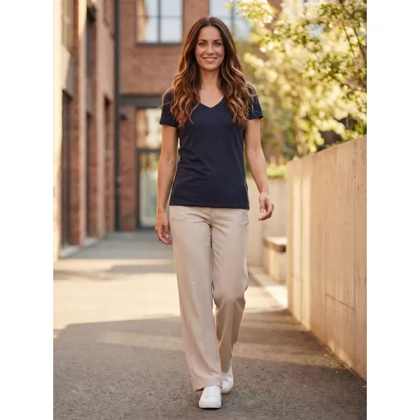  Frauen t -Shirt mit kurzen Ärmeln SAM 73 UNA WT 866 BLAU 