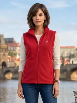 Fleeceweste für Damen ALTISPORT ALW002518 BURGUND