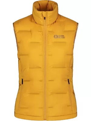 Winterweste für Damen NORDBLANC PLAINNESS NBWJL7536 ORANGE
