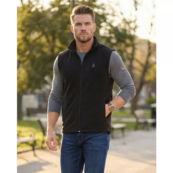  Fleeceweste für Herren ALTISPORT ALM002518 SCHWARZ 