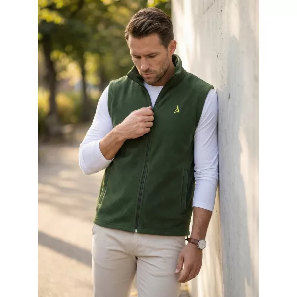  Fleeceweste für Herren ALTISPORT ALM002518 FLASCHENGRÜN 