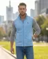 Fleeceweste für Herren ALTISPORT ALM002518 AZURBLAU