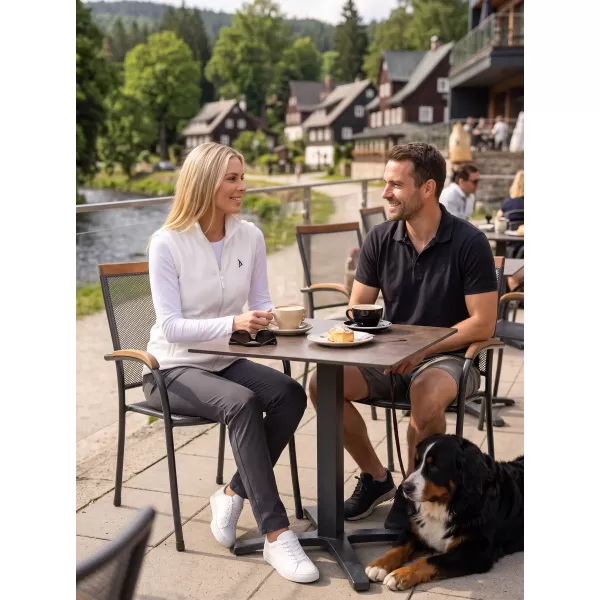  Fleeceweste für Damen ALTISPORT ALW002518 WEIß 
