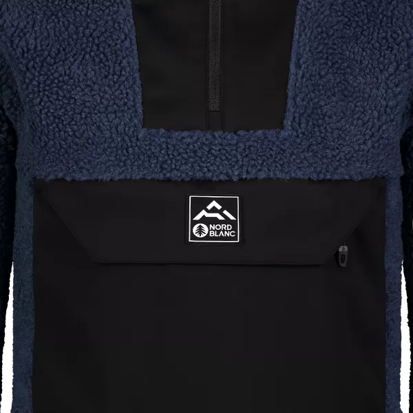  Fleece-Sweatshirt für Herren NORDBLANC COURIER NBWFM7598 BLAU 