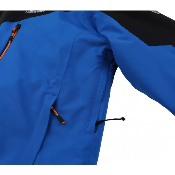  Herren-Skijacke HANNAH BERGERSON PRINZESSINNENBLAU/ANTHRAZIT 