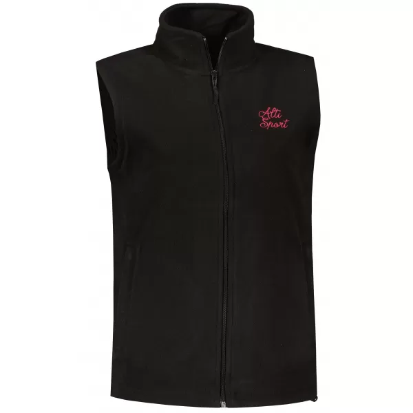  Fleeceweste für Damen ALTISPORT ALW056518 SCHWARZ ROSA 