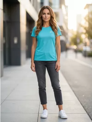 Funktions-T-Shirt für Damen ALTISPORT ALW056140 TÜRKIS