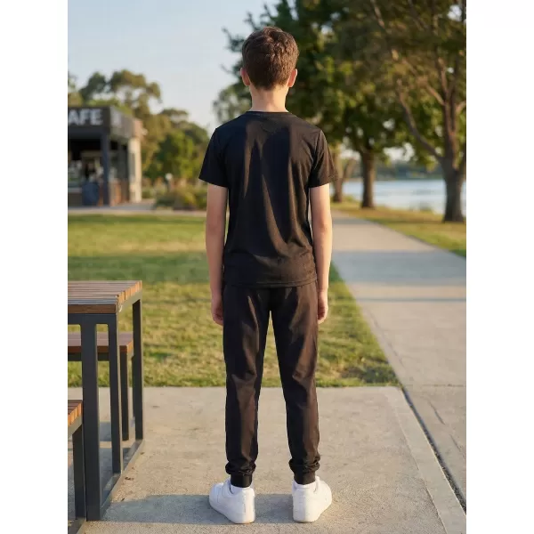  Funktions-T-Shirt für Jungen ALTISPORT ALK148147 SCHWARZ 