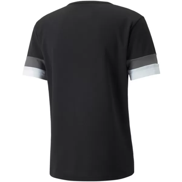  Funktions-T-Shirt für Herren PUMA TEAMRISE JERSEY 704932-03 PUMA SCHWARZ/RAUCHPERLE/PUMA WEIß 