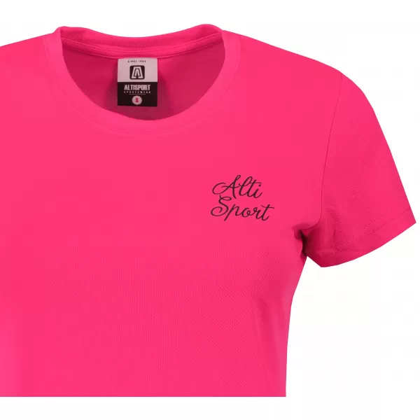  Funktions-T-Shirt für Damen ALTISPORT ALW056140 NEON PINK 