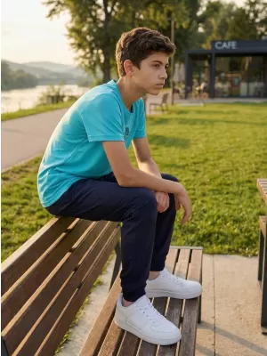 Funktions-T-Shirt für Jungen ALTISPORT ALK148147 TÜRKIS