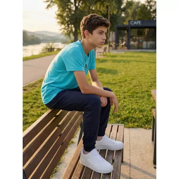  Funktions-T-Shirt für Jungen ALTISPORT ALK148147 TÜRKIS 